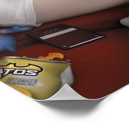 Harley het slechte meisje poster (Hoek)