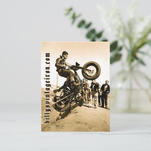 Harley Hill Klib Briefkaart (Staand voorkant)