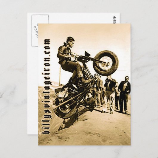 Harley Hill Klib Briefkaart (Voorkant / Achterkant)