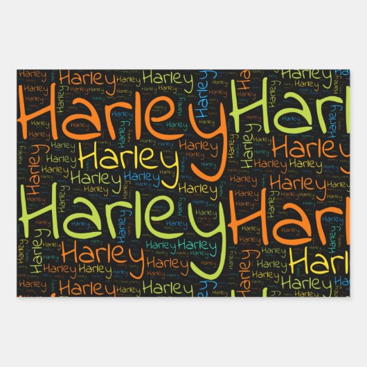 Harley Inpakpapier Vel (Voorkant 2)