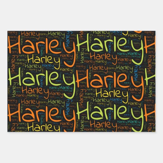 Harley Inpakpapier Vel (Voorkant)