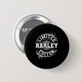 Harley Leugeneditie Funny Gepersonaliseerde Naam G Ronde Button 5,7 Cm (Voorkant /achterkant)