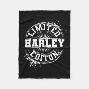 Harley Leugeneditie Grappige Gepersonaliseerde Naa Fleece Deken