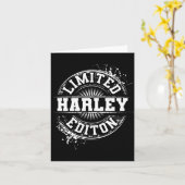 Harley Leugeneditie Grappige Gepersonaliseerde Naa Kaart (Gele Bloem)