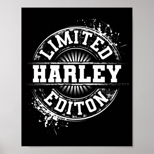 Harley Leugeneditie Grappige Gepersonaliseerde Naa Poster (Voorkant)
