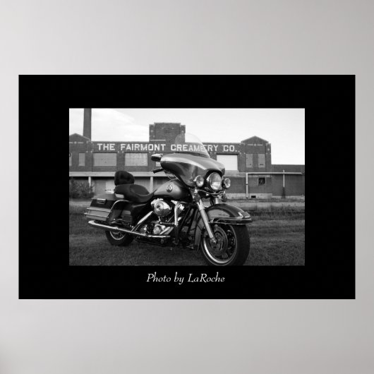 Harley op Creamery Poster (Voorkant)