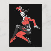 Harley Quinn 1 Briefkaart (Voorkant)