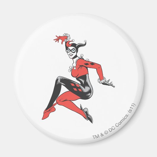 Harley Quinn 1 Magneet (Voorkant)