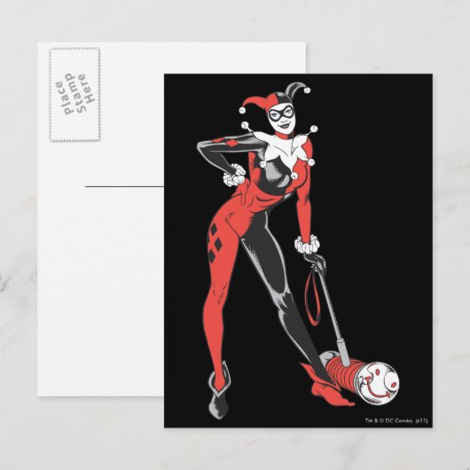 Harley Quinn 2 Briefkaart (Voorkant / Achterkant)