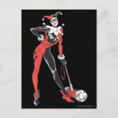 Harley Quinn 2 Briefkaart (Voorkant)