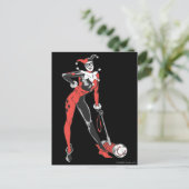Harley Quinn 2 Briefkaart (Staand voorkant)