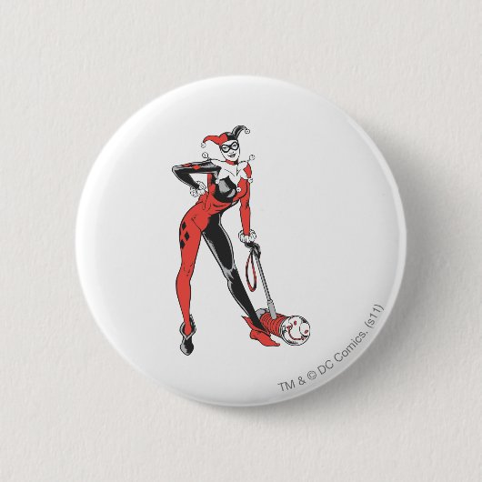 Harley Quinn 2 Ronde Button 5,7 Cm (Voorkant)