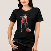 Harley Quinn 2 Tri-Blend Shirt (Voorkant)