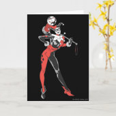 Harley Quinn 4 Kaart (Gele Bloem)