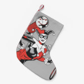Harley Quinn 4 Kleine Kerstsok (Voorkant (Hangend))