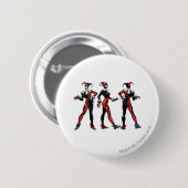 Harley Quinn - All Sides Ronde Button 5,7 Cm (Voorkant /achterkant)