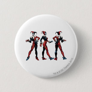 Harley Quinn - All Sides Ronde Button 5,7 Cm