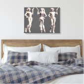 Harley Quinn Alternate 2 Canvas Afdruk (Insitu (Slaapkamer))