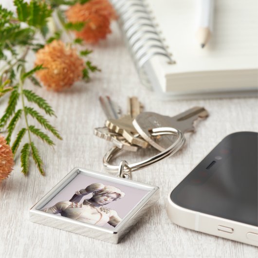 Harley Quinn Alternate 2 Sleutelhanger (Zijkant)