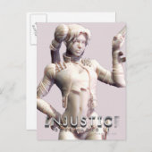 Harley Quinn Alternate Briefkaart (Voorkant / Achterkant)