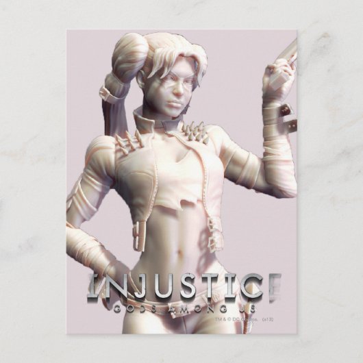 Harley Quinn Alternate Briefkaart (Voorkant)