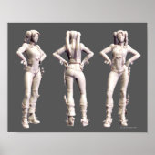 Harley Quinn Alternate Turnround Poster (Voorkant)