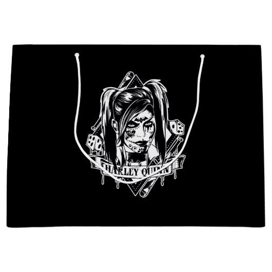 Harley Quinn-badge Large Cadeautasje (Voorkant)