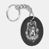 Harley Quinn Badge Sleutelhanger (Voorkant Links)