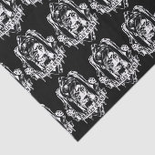 Harley Quinn Badge Tissuepapier (Detail)