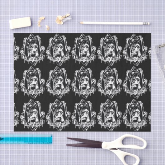 Harley Quinn Badge Tissuepapier (Craft)