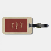 Harley Quinn Bombshells Pinup Bagagelabel (Achterkant horizontaal)