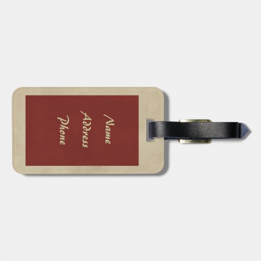 Harley Quinn Bombshells Pinup Bagagelabel (Achterkant horizontaal)