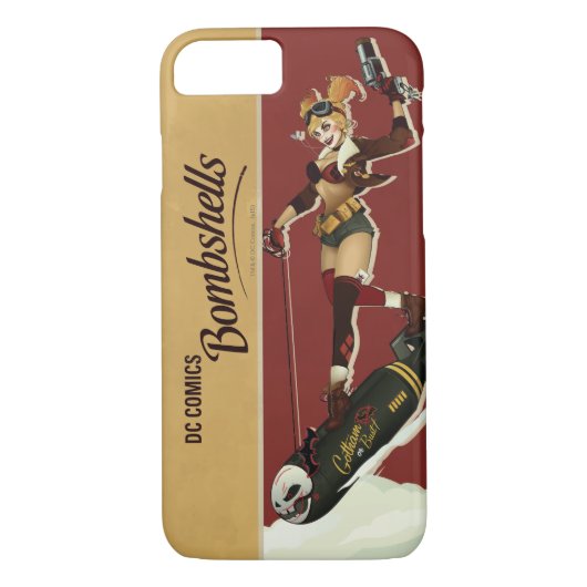 Harley Quinn Bombshells Pinup Case-Mate iPhone Case (Achterkant)