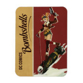 Harley Quinn Bombshells Pinup Magneet (Verticaal)