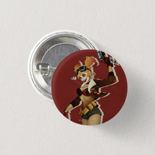Harley Quinn Bombshells Pinup Ronde Button 3,2 Cm (Voorkant /achterkant)