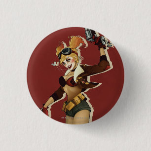 Harley Quinn Bombshells Pinup Ronde Button 3,2 Cm