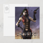 Harley Quinn Briefkaart (Voorkant / Achterkant)