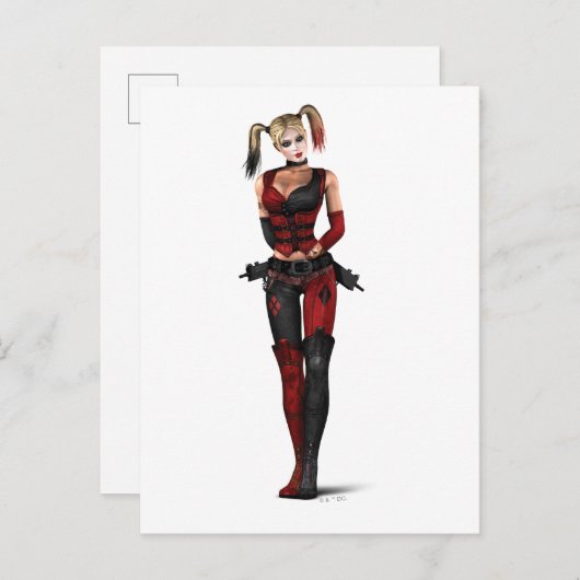 Harley Quinn Briefkaart (Voorkant / Achterkant)
