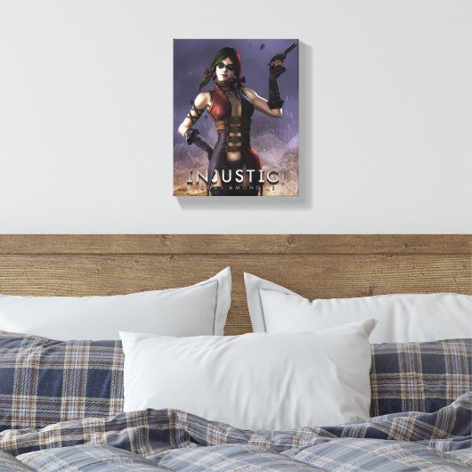 Harley Quinn Canvas Afdruk (Insitu (Slaapkamer))