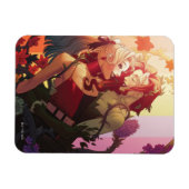 Harley Quinn en Poison Ivy Pride Comic Hoesje Magneet (Horizontaal)
