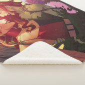 Harley Quinn en Poison Ivy Pride Comic Hoesje Sherpa Deken (3/4)