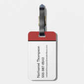 Harley Quinn - Laten we gaan surfen Bagagelabel (Achterkant verticaal)