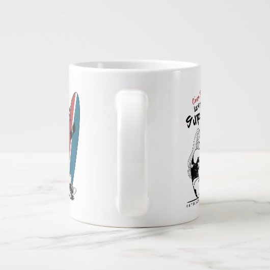 Harley Quinn - Laten we gaan surfen Grote Koffiekop (Achterkant)