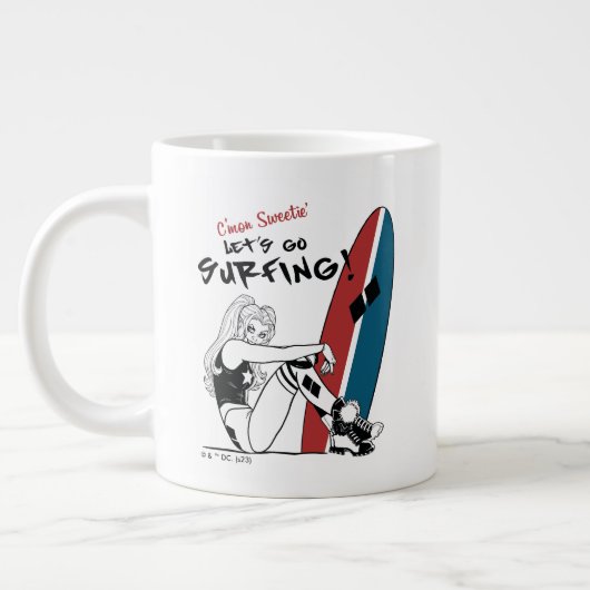 Harley Quinn - Laten we gaan surfen Grote Koffiekop (Links)