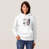 Harley Quinn - Laten we gaan surfen Hoodie (Voorkant volledig)