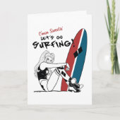 Harley Quinn - Laten we gaan surfen Kaart (Voorkant)