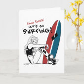 Harley Quinn - Laten we gaan surfen Kaart (Gele Bloem)