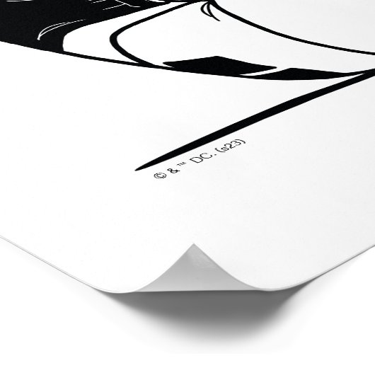 Harley Quinn - Laten we gaan surfen Poster (Hoek)