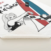 Harley Quinn - Laten we gaan surfen Sherpa Deken (3/4)