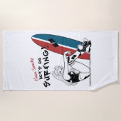 Harley Quinn - Laten we gaan surfen Strandlaken (Voorkant)